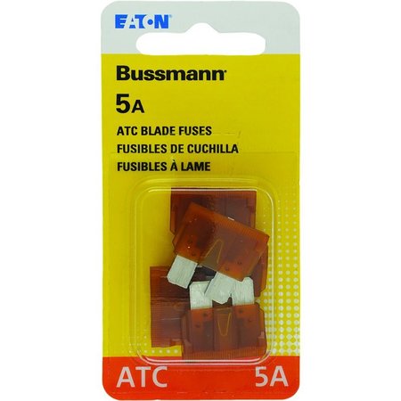 EATON BUSSMANN Fuse Auto Atc 5Amp Cd5 BP/ATC-5-RP